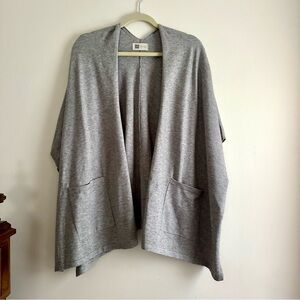 Look by M • Merino‎ Wool Poncho Cardigan